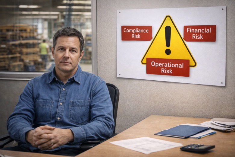 Three main risks of maverick spend: Compliance, Financial, and Operational
